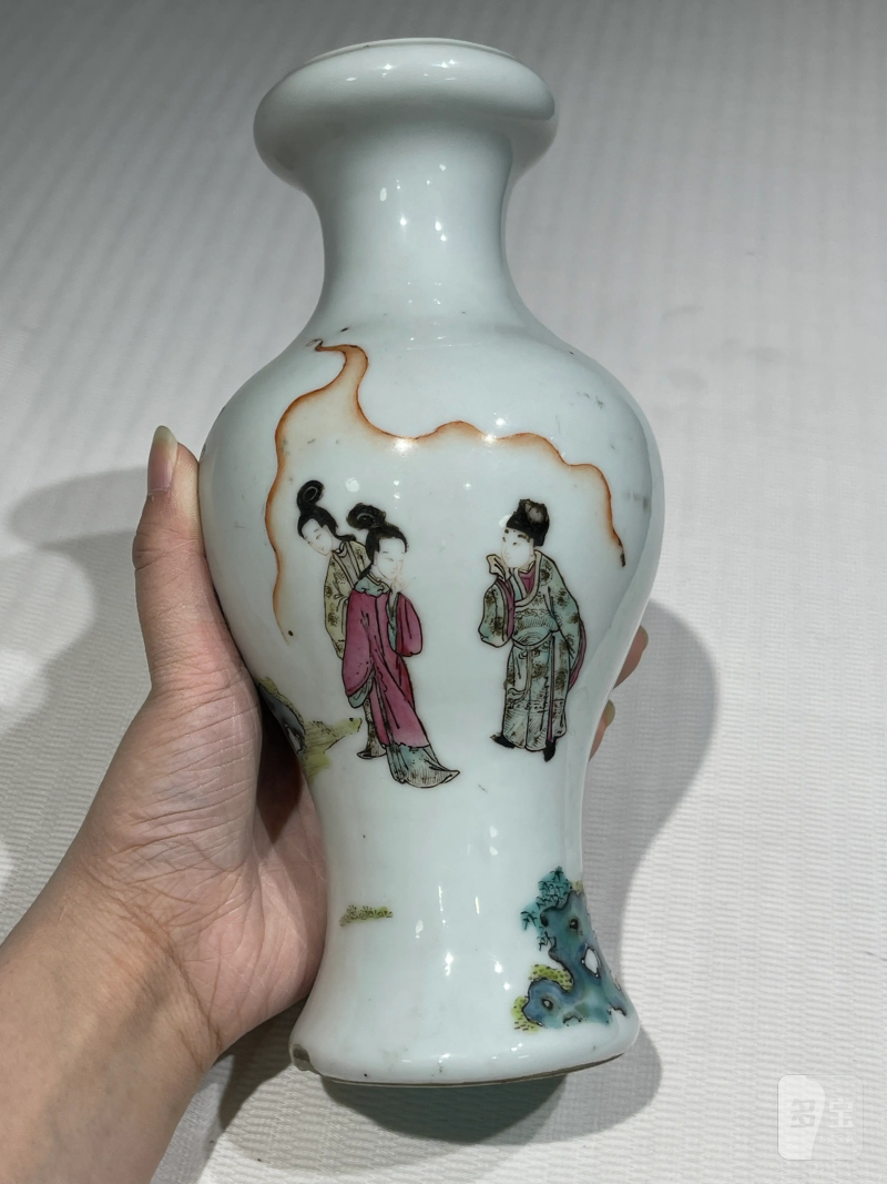 清代 粉彩人物纹瓷器一组十四件 - 图11